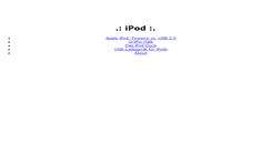 Desktop Screenshot of ipod.infar.be