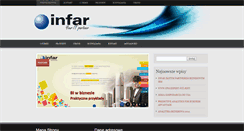 Desktop Screenshot of infar.com.pl