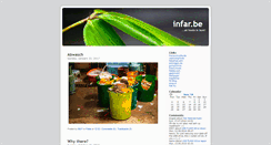 Desktop Screenshot of infar.be