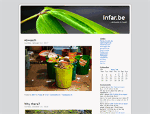 Tablet Screenshot of infar.be